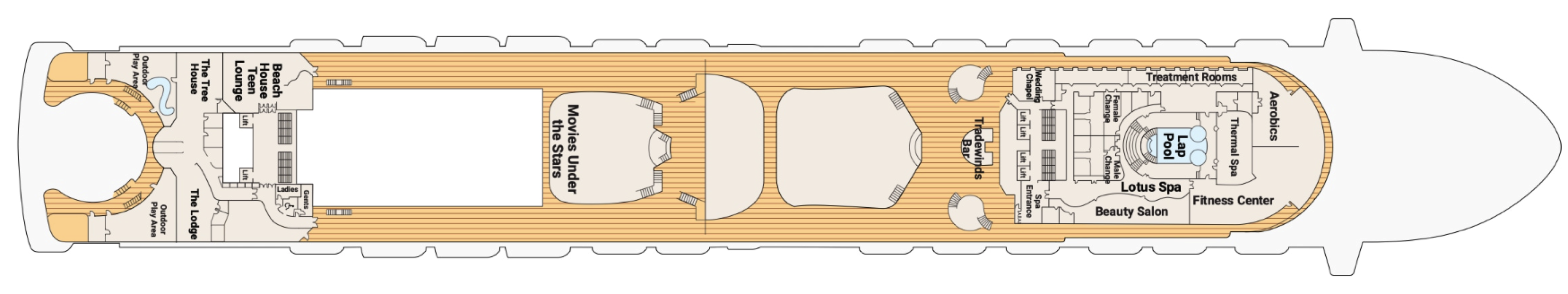Princess Cruises Deck 16 Caribbean Princess.png